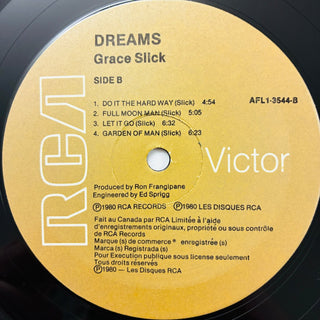 Grace Slick – Dreams LP mit OIS (NM) - schallplattenparadis