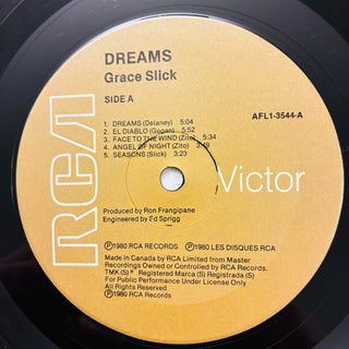 Grace Slick – Dreams LP mit OIS (NM) - schallplattenparadis