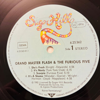 Grandmaster Flash & The Furious Five – The Message LP (NM) - schallplattenparadis