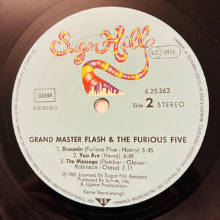 Grandmaster Flash & The Furious Five – The Message LP (NM) - schallplattenparadis