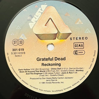 Grateful Dead ‎– Reckoning Doppel LP mit OIS (NM) - schallplattenparadis