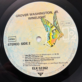 Grover Washington, Jr. – Winelight LP mit OIS (VG+) - schallplattenparadis