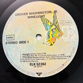 Grover Washington, Jr. – Winelight LP mit OIS (VG+) - schallplattenparadis