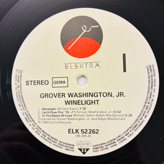 Grover Washington, Jr. – Winelight LP (NM) - schallplattenparadis