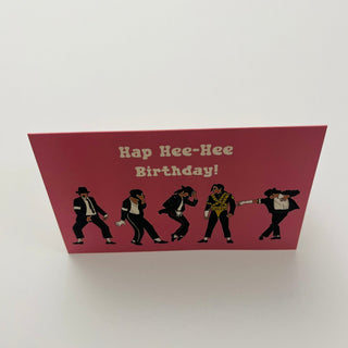Grußkarte mit Kuvert - „Michael Jackson - Happy Birthday“ - schallplattenparadis