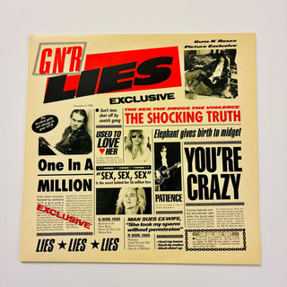 Guns N' Roses ‎– G N' R Lies LP (NM) - schallplattenparadis