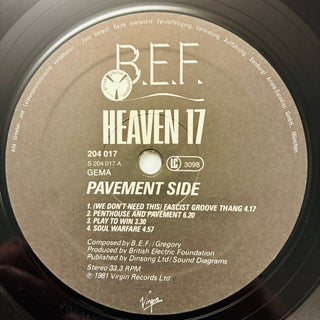 Heaven 17 ‎– Penthouse And Pavement LP (NM) - schallplattenparadis