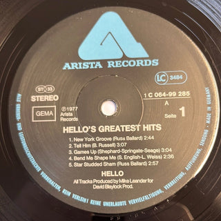 Hello ‎– Their Greatest Hits LP (VG+) - schallplattenparadis