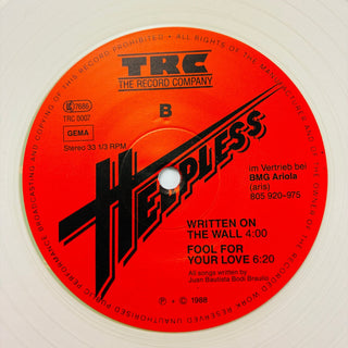 Helpless ‎– Pop Heavy LP - Clear Vinyl (NM) - schallplattenparadis