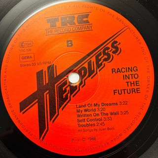 Helpless – Racing Into The Future LP (NM) - schallplattenparadis