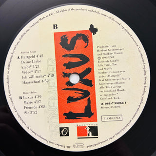 Herbert Grönemeyer – Luxus LP mit OIS (VG+) - schallplattenparadis
