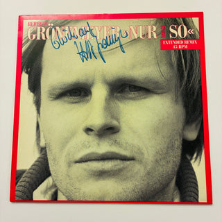 Herbert Grönemeyer ‎– Nur Noch So (Extended Remix) Maxi - Single - Autogramm (NM) - schallplattenparadis