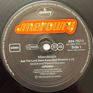 Hipsway ‎– Ask The Lord (New Extended Version) Maxi - Single (NM) - schallplattenparadis