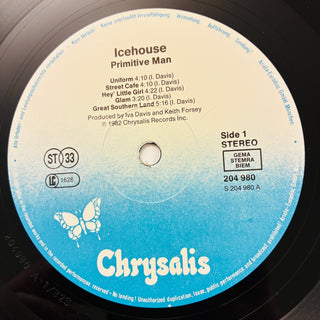 Icehouse ‎– Primitive Man LP mit OIS (NM) - schallplattenparadis