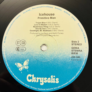 Icehouse – Primitive Man LP mit OIS (VG+) - schallplattenparadis