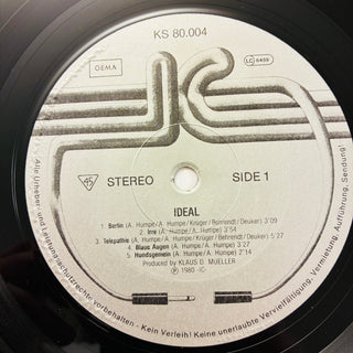 Ideal – Ideal LP (NM) - schallplattenparadis