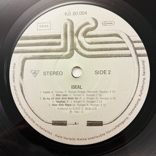Ideal ‎– Ideal LP (VG+) - schallplattenparadis
