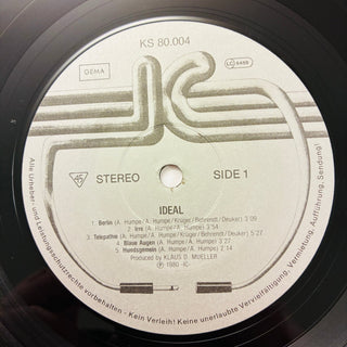 Ideal ‎– Ideal LP (VG+) - schallplattenparadis