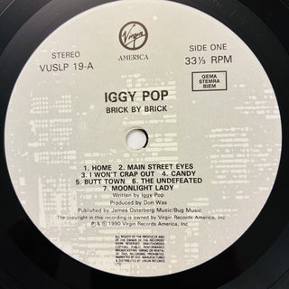 Iggy Pop – Brick By Brick LP mit OIS (NM) - schallplattenparadis