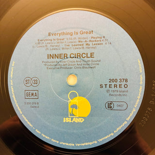 Inner Circle ‎– Everything Is Great LP (NM) - schallplattenparadis