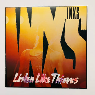 INXS ‎– Listen Like Thieves LP mit OIS (VG+) - schallplattenparadis