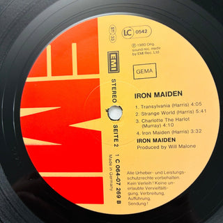 Iron Maiden ‎– Iron Maiden LP (VG+) - schallplattenparadis