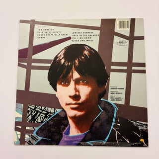 Jackson Browne ‎– Lives In The Balance LP mit OIS (VG+) - schallplattenparadis