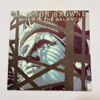 Jackson Browne ‎– Lives In The Balance LP mit OIS (VG+) - schallplattenparadis
