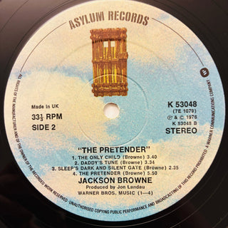 Jackson Browne – The Pretender LP (NM) - schallplattenparadis