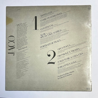 Jaco Pastorius ‎– Jaco Pastorius LP (NM) - schallplattenparadis