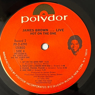 James Brown ‎– ...Live Hot On The One LP (VG+) - schallplattenparadis