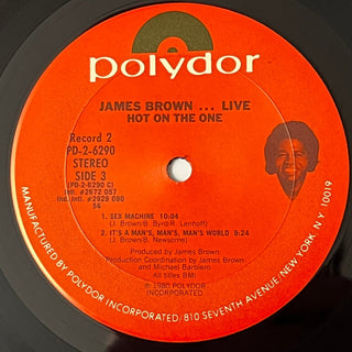 James Brown ‎– ...Live Hot On The One LP (VG+) - schallplattenparadis