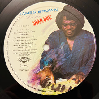 James Brown – Love Over - Due LP (NM) - schallplattenparadis