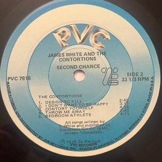 James White And The Contortions ‎– Second Chance LP (NM) - schallplattenparadis