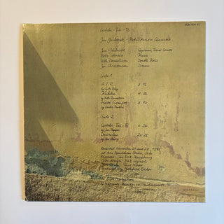 Jan Garbarek - Bobo Stenson Quartet With Palle Danielsson, Jon Christensen ‎– Witchi-Tai-To LP (NM) - schallplattenparadis
