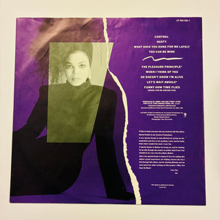 Janet Jackson ‎– Control LP mit OIS (NM) - schallplattenparadis