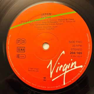 Japan – Tin Drum LP (NM) - schallplattenparadis