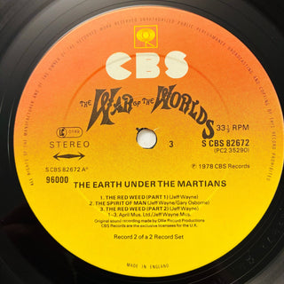 Jeff Wayne ‎– Jeff Wayne's Musical Version Of The War Of The Worlds Doppel LP (NM) - schallplattenparadis
