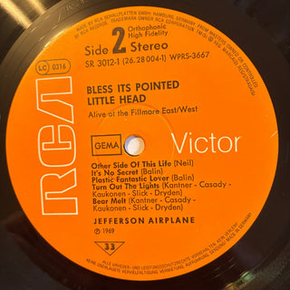Jefferson Airplane – Bless Its Pointed Little Head / Takes Off LP (NM) - schallplattenparadis