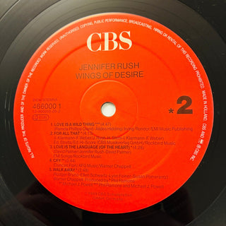 Jennifer Rush – Wings Of Desire LP mit OIS (NM) - schallplattenparadis