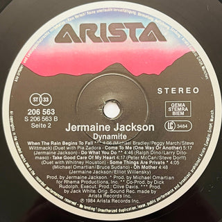 Jermaine Jackson ‎– Dynamite LP mit OIS (NM) - schallplattenparadis