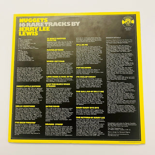 Jerry Lee Lewis – Nuggets: 16 Rare Tracks By Jerry Lee Lewis LP (NM) - schallplattenparadis