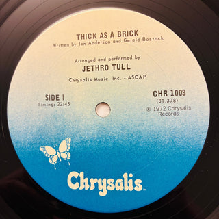 Jethro Tull ‎– Thick As A Brick LP (VG+) - schallplattenparadis