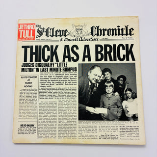 Jethro Tull ‎– Thick As A Brick LP (VG+) - schallplattenparadis