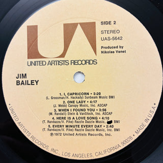 Jim Bailey – Jim Bailey LP (VG+) - schallplattenparadis