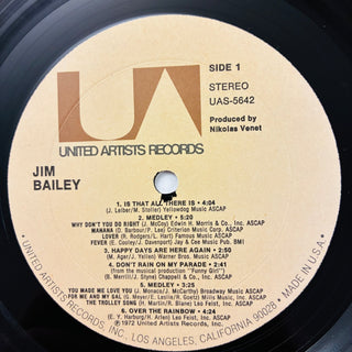 Jim Bailey – Jim Bailey LP (VG+) - schallplattenparadis