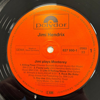 Jimi Hendrix ‎– Jimi Plays Monterey LP (NM) - schallplattenparadis
