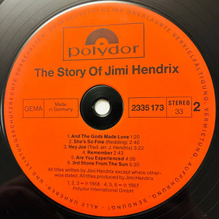 Jimi Hendrix – The Story Of Jimi Hendrix Doppel LP (VG+) - schallplattenparadis
