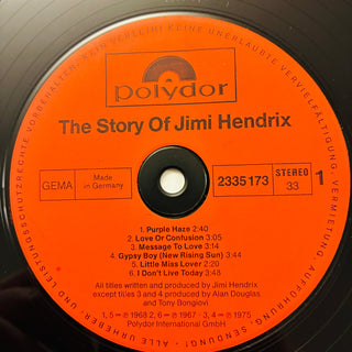 Jimi Hendrix – The Story Of Jimi Hendrix Doppel LP (VG+) - schallplattenparadis