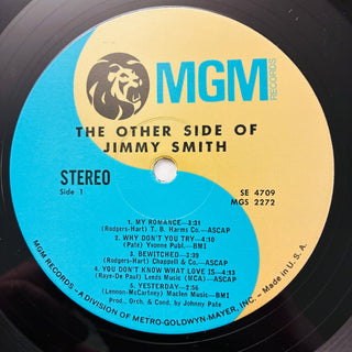 Jimmy Smith ‎– The Other Side Of Jimmy Smith LP (VG+) - schallplattenparadis
